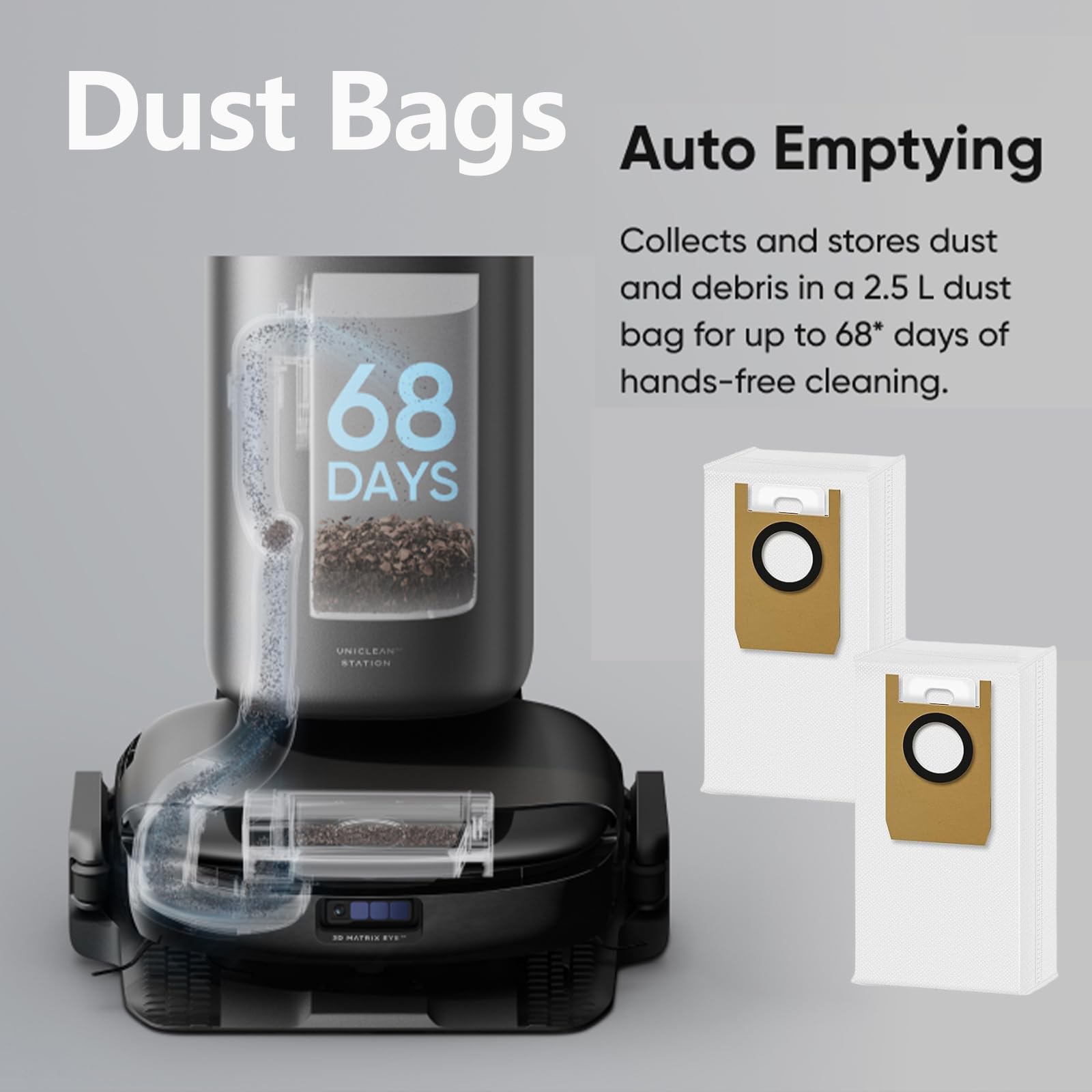 Sacchetti Filtro Polvere Sacchetti Aspirapolvere MisterVac Per Einhell TE-VC 1925 SA - Confezione Da 10, Filtrazione Multistrato Sacchetti Aspirapolvere Parkside - Foto 4