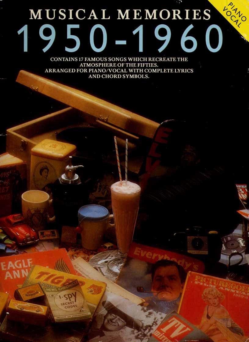 Musical Memories 1950-1960. Songbuch
