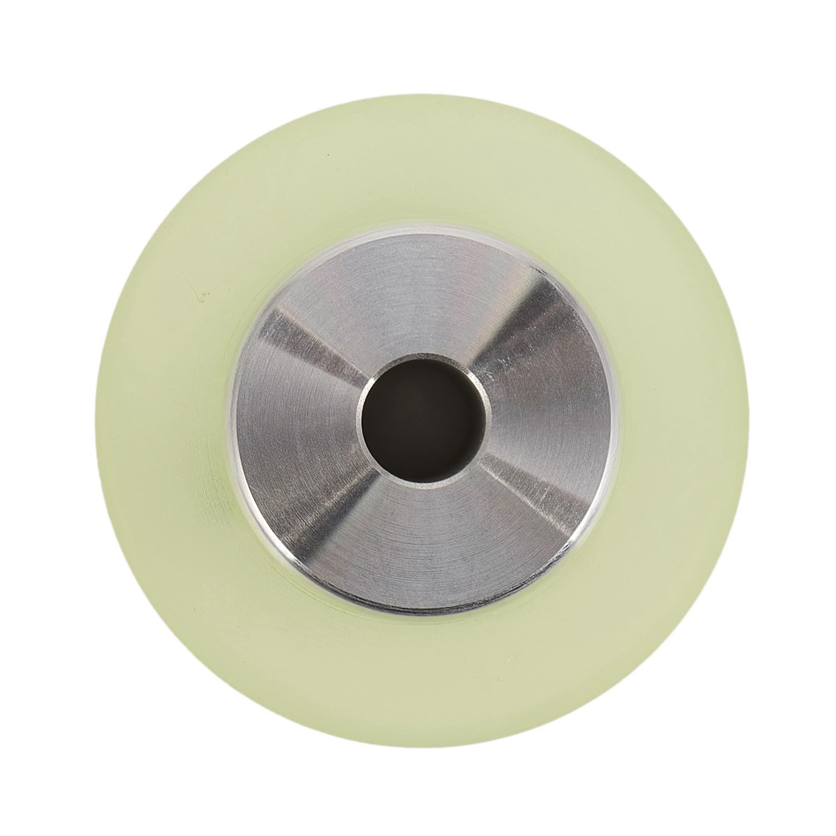 6 x Rueda de medición de rueda Encoder Industrial de poliuretano de aluminio de 100 mm para la medición 'Encoder Rotativo