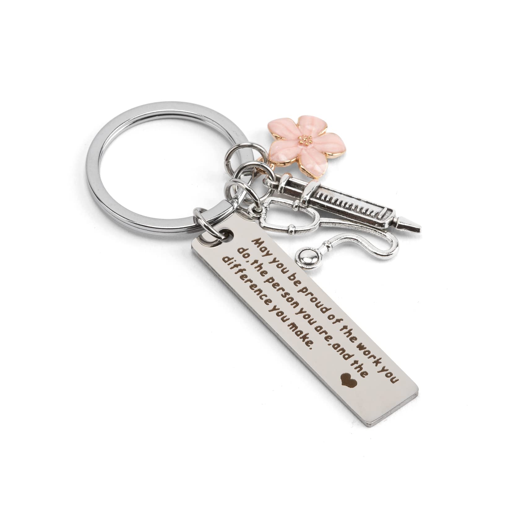 Hightopupkeyring Nurse gifts student nurse gifts keychain Medical Nurse keychain gift for nursing school graduation gifts Nurses Day Gift christmas Birthday Gifts for Women/men