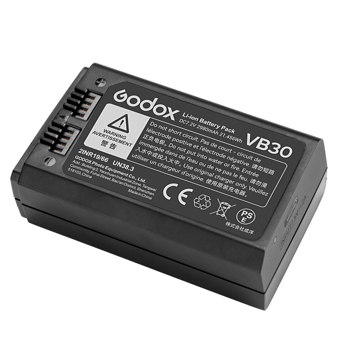 Amazon.com: GODOX VB30 Lithium Battery Pack V1Pro V1 V100 AD100pro