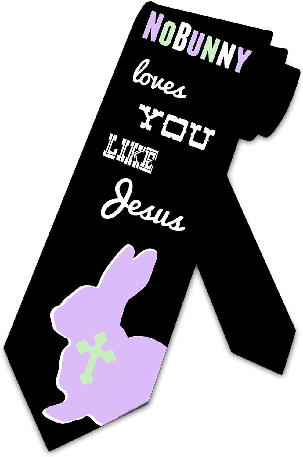 Three Rooker Easter Ties Holiday Necktie Mens Easter Bunny Religious