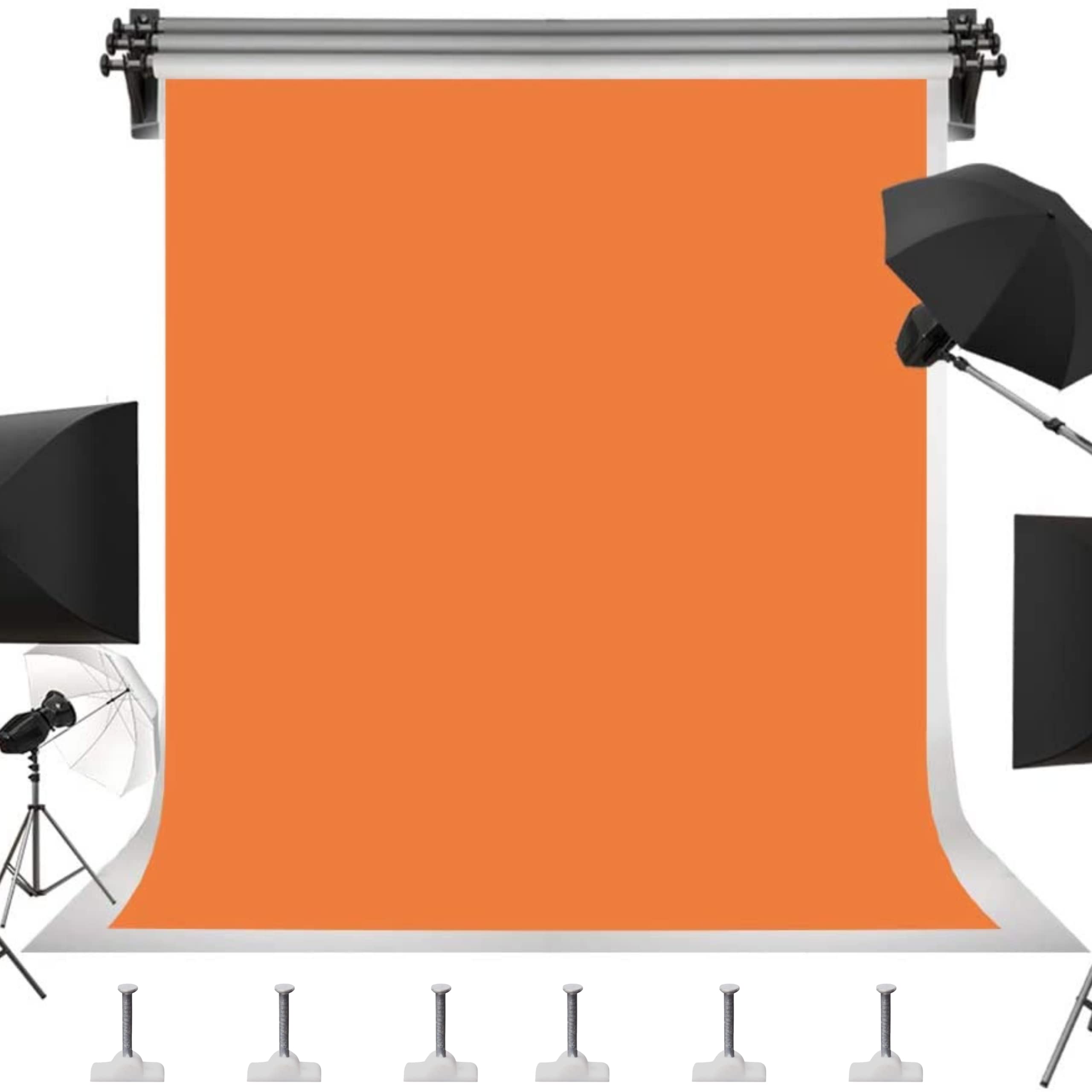 Orange Screen Background