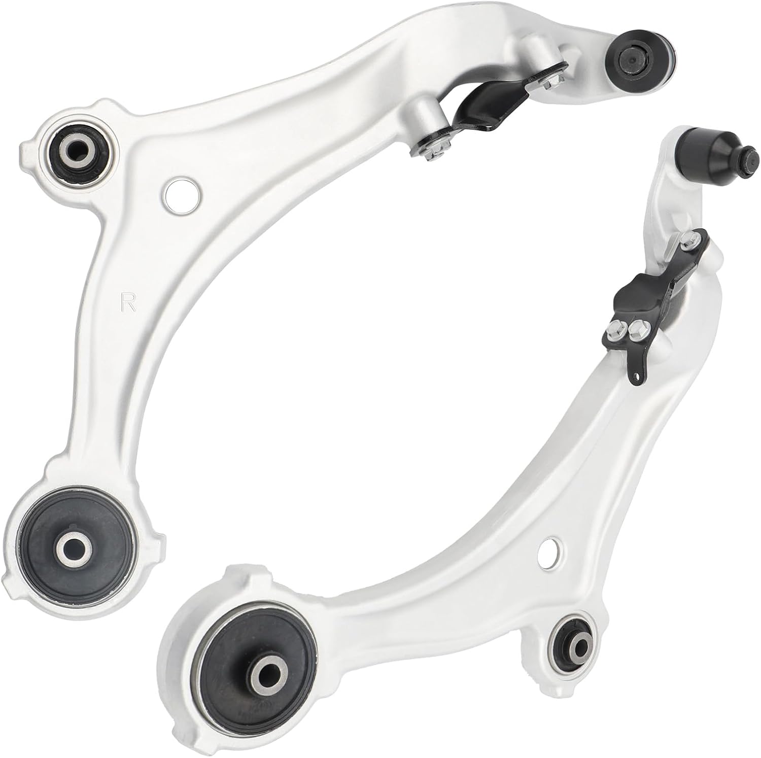 4PCS Front Lower Control Arm Kit Compatible with Nissan Quest 2011-2017, Driver & Passenger Side # K750267 K750268 54501-1JA0A 54500-1JA0A