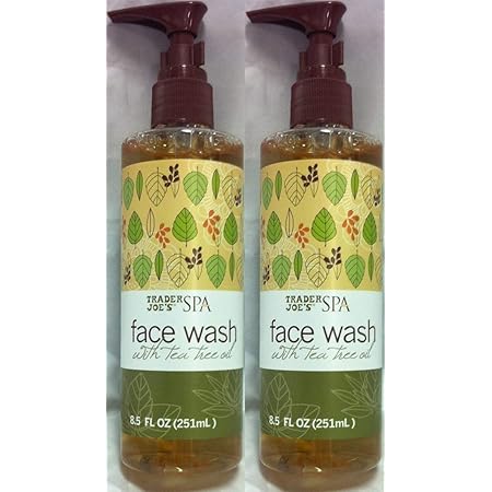 trader joe's spa face wash