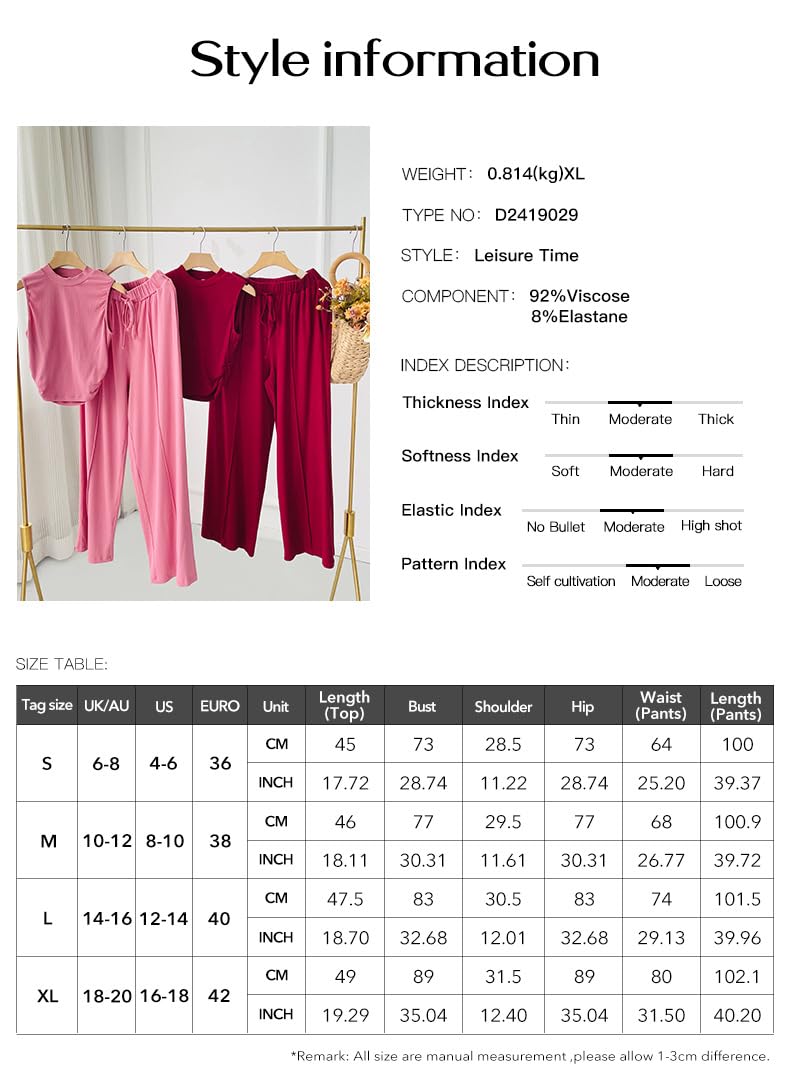 Damski zestaw sportowy, damskie komplety spodni z koordynacją, czarne, okrągły dekolt, szczupła, kamizelka bez rękawów, sweter, elastyczna talia, sznurek do ściągania, spodnie z nogawkami