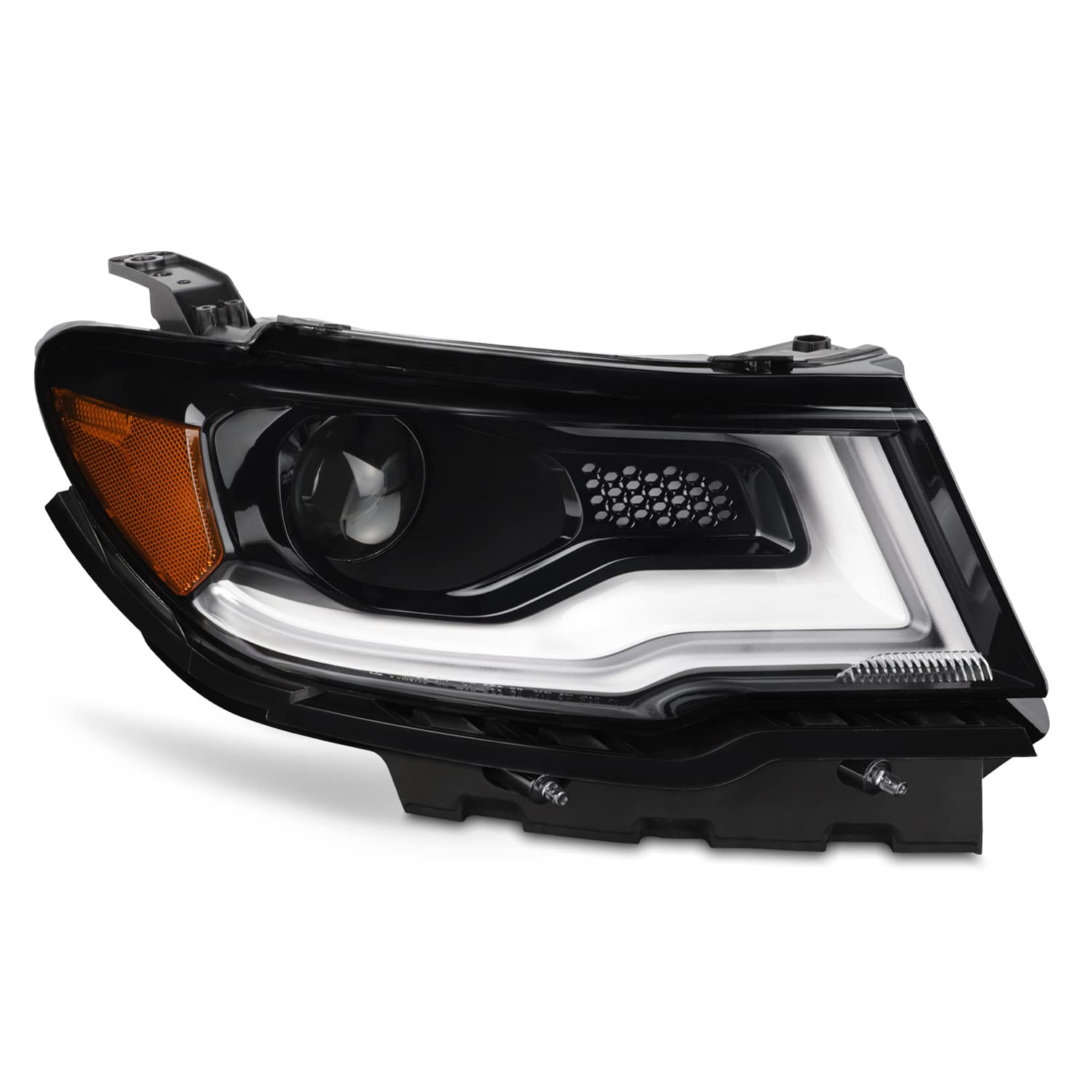 Amazon.com: AKKON - Fit 2017-2021 Jeep Compass [HID/Xenon Type 