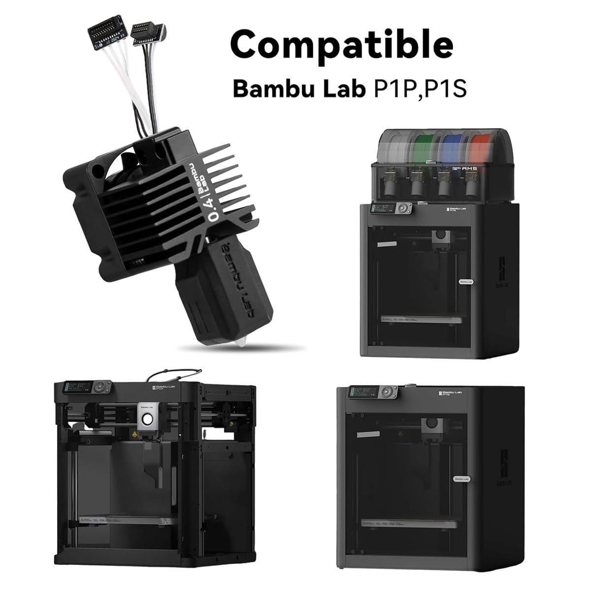 Bambu Lab P1S 3Dプリンター 本体 + おまけ Amazon.co.jp: Bambou LAB P1P、P1S Hotend コンプリートキット P1