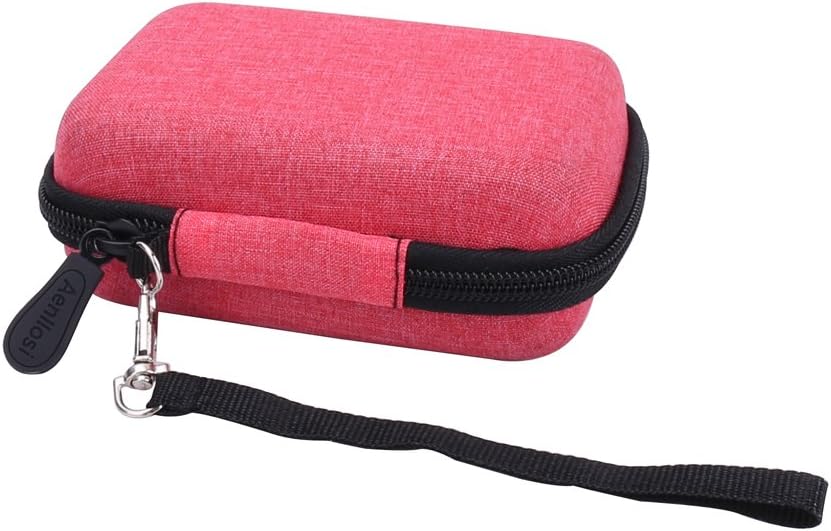 Aenllosi Hard Storage Carrying Case Replacement for Canon Ivy Mini CLIQ CLIQ+ Photo Printer (Red)