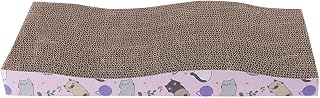 Arranhadores de gato papelão para arranhar papelão ondulado almofada para arranhar larga e almofada para arranhar protetor de móveis para, Onda 44x22x3,5cm