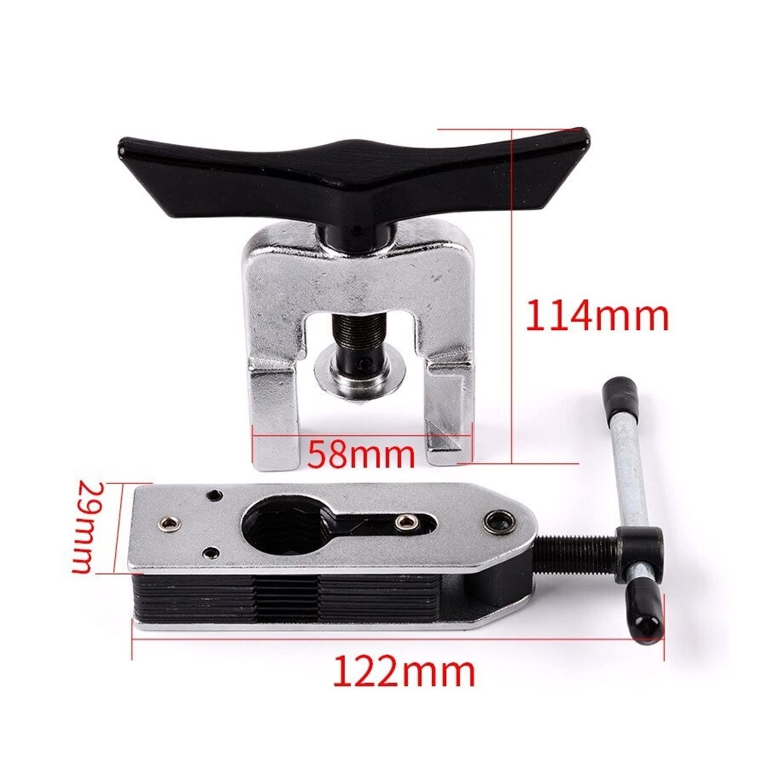 Kupferrohr aufflackern 5-16 mm Universal Flacking Werkzeugsatz Handrohrexpander for Winkel Excentric Kegel-Flacking-Werkzeugkit erweitert für hydraulische Systeme, Kfz-Wartung