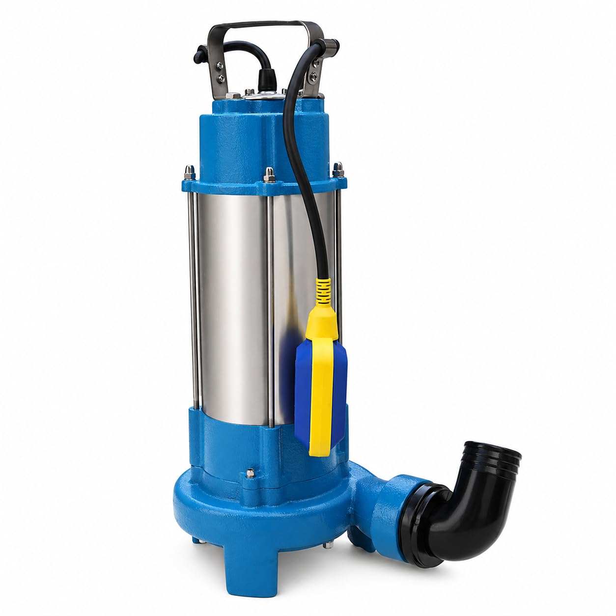 Bomba de Agua de Drenaje Sumergible con Triturador - 1300w - 151615