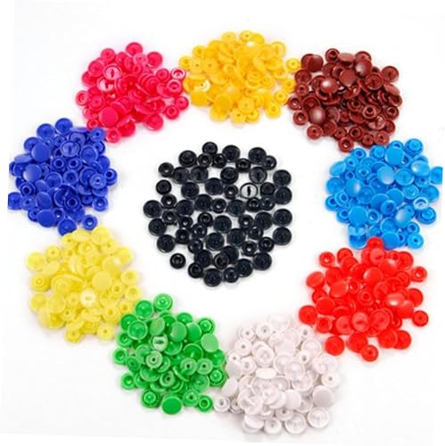 150pcs Tamaño Dimensión en para Niños Lampara para De Olor Acondicionador Con Color Snap Studs T5 Snaps T5 Snap Botones Tamaño 20 Snaps Set