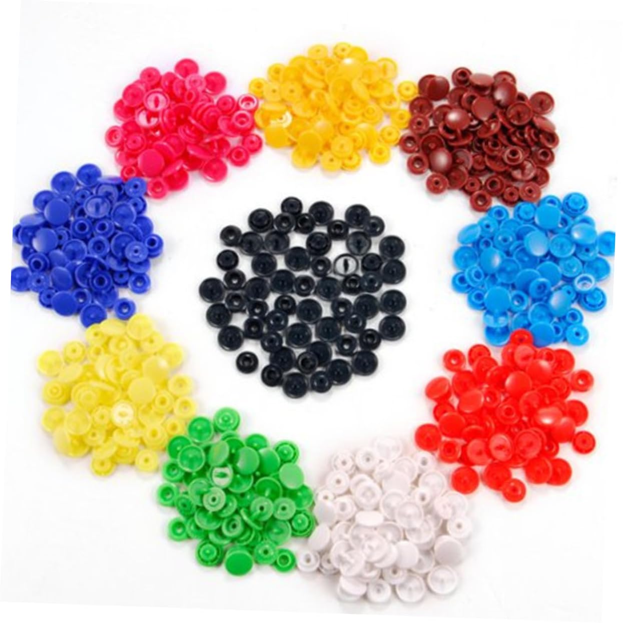 Broches de Presión 150 Piezas de Resina Tamaño 20, Kam T5
