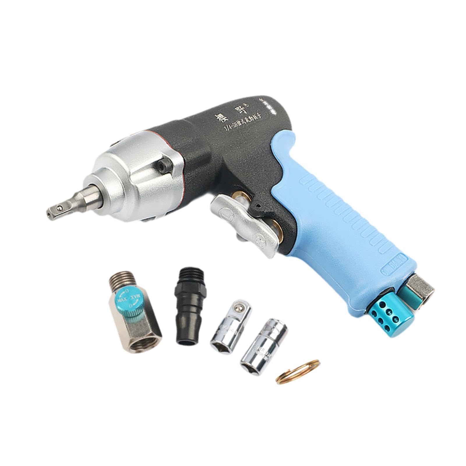 Generic Mini Chiave a Percussione Pneumatica Da 1/4 di Pollice per La Manutenzione Auto