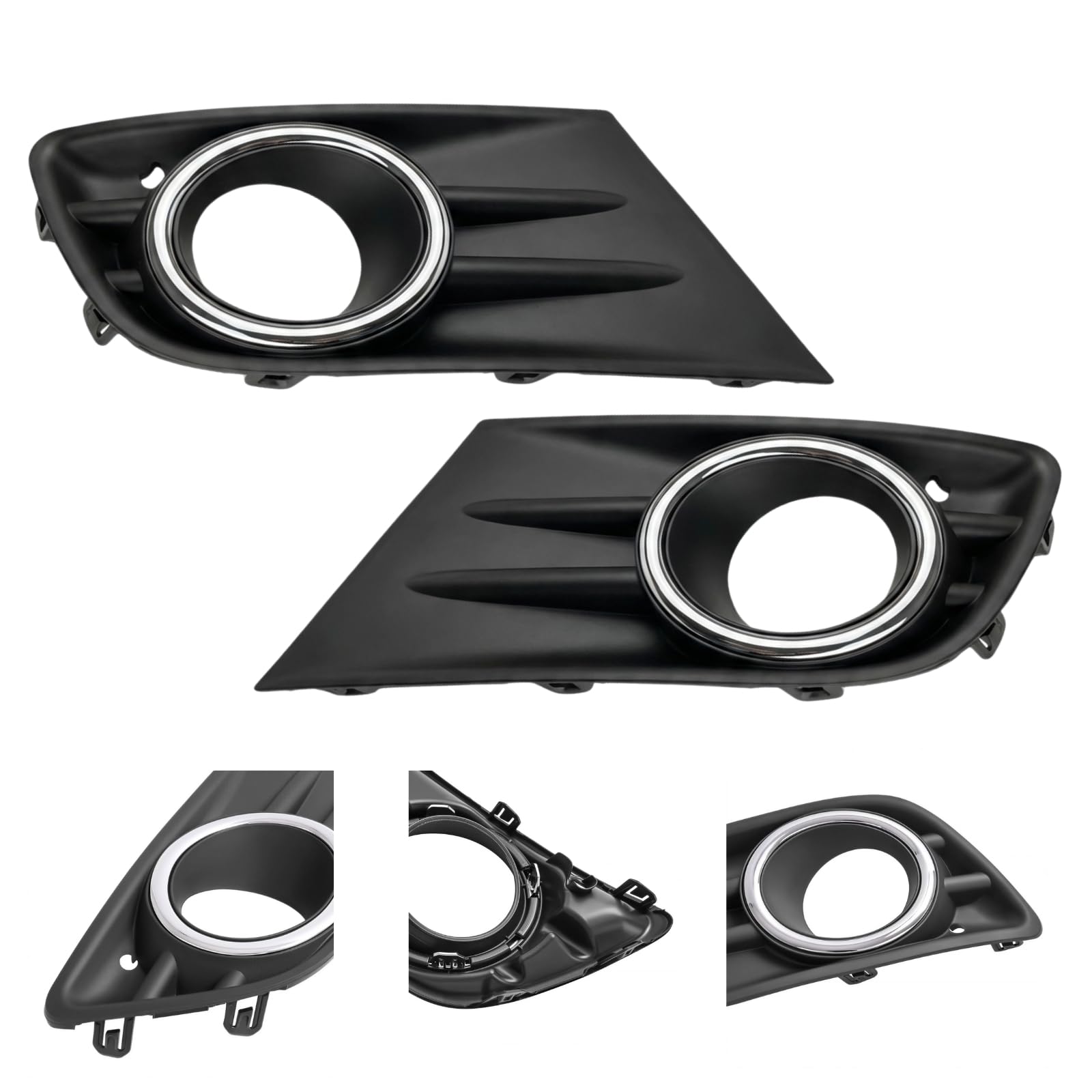 Photo 1 of Nioboee Fog Light Bezels Compatible With 2012 2013 2014 2015 Pilot Fog Lamp Covers Left Side and Right Side (2PCS)