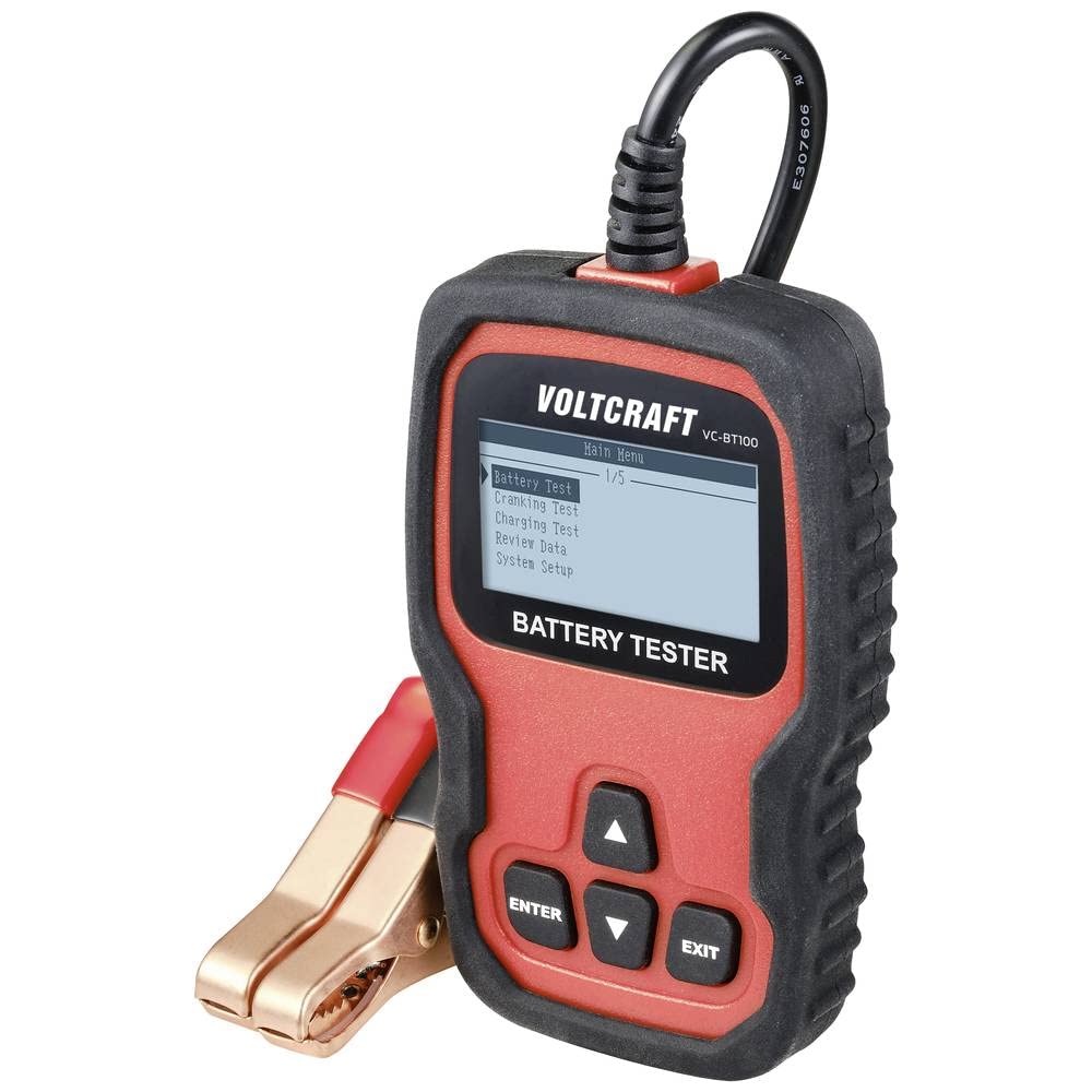 VOLTCRAFT VC-BT100 Kfz-Batterietester 12 V, 24 V 79 mm x 28 mm x 128 mm