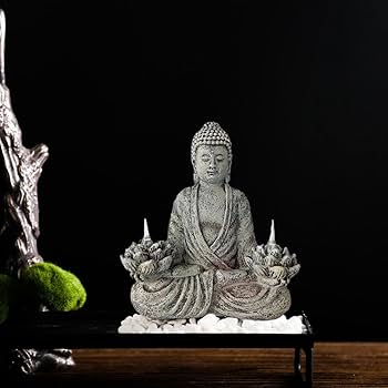 八角形の仏像インテリア（LEDライト付き） 八角形の仏像インテリア（LEDライト付き） - メルカリ