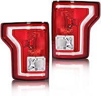 Vista 11 de GRAND ORANGE Conjunto de luces traseras compatibles con Ford F150 2015 2016 2017 Luces traseras laterales izquierda y derecha luces traseras luces