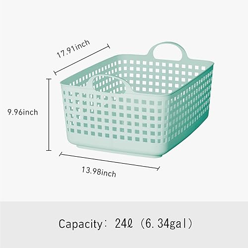 Miniatura 2 de Like-It SCB-7 - Cesta plástica para lavandería, 10 x 14 x 18 pulgadas (alto x ancho x profundidad)