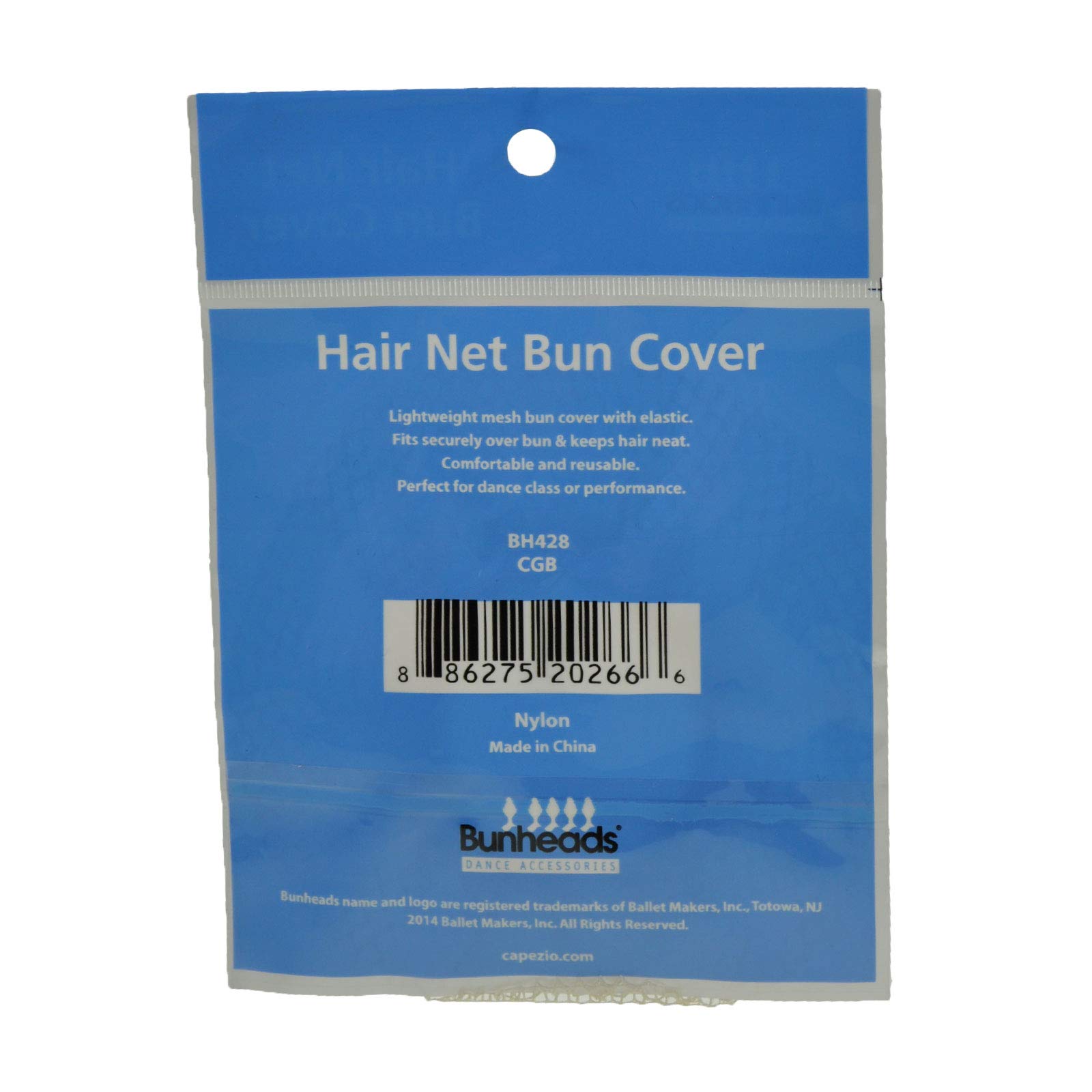 Bunheads BH428 Champagne Blonde Hair Net Bun Cover (1 Pack)