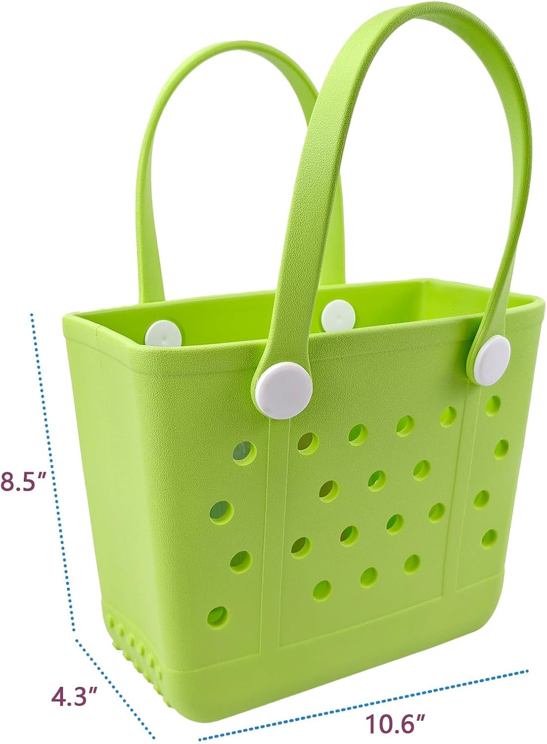 Lightweight Extra large Rubber Beach Bag Small mini Tote Bag for Gym Waterproof medium Open Handbag for Pool Sports