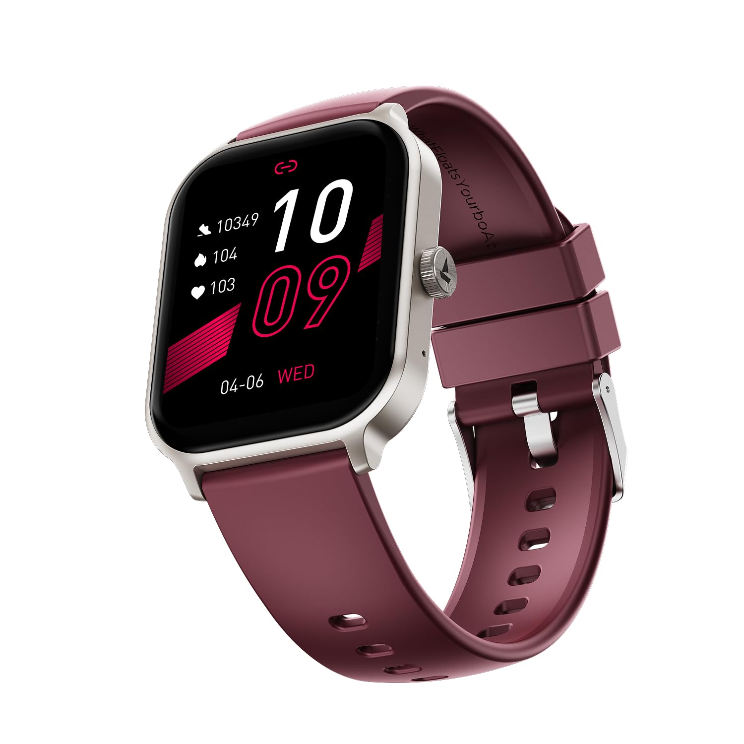 boAt Ultima Ember 2 Smartwatch - 1.96” AMOLED Display, AOD, Personalized Fitness Nudges, Functional Crown, 100+ Sports Modes, Smartwatch for Men and Women (Velvet Wine)-image-14