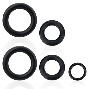 Drain or Vent Plug O-Rings, Drain #3855081, Dipstick #3852045, Outdrive Lower Unit Gearoil Oring 955981& 955974, Fit for Volvo Penta Marine Duo Prop Set SX-M, SX-A, DPS-A Inboard Outboard