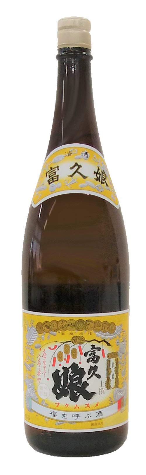 Amazon.co.jp: 福徳長 富久娘上撰 [ 日本酒 山梨県 1800ml ] : 食品