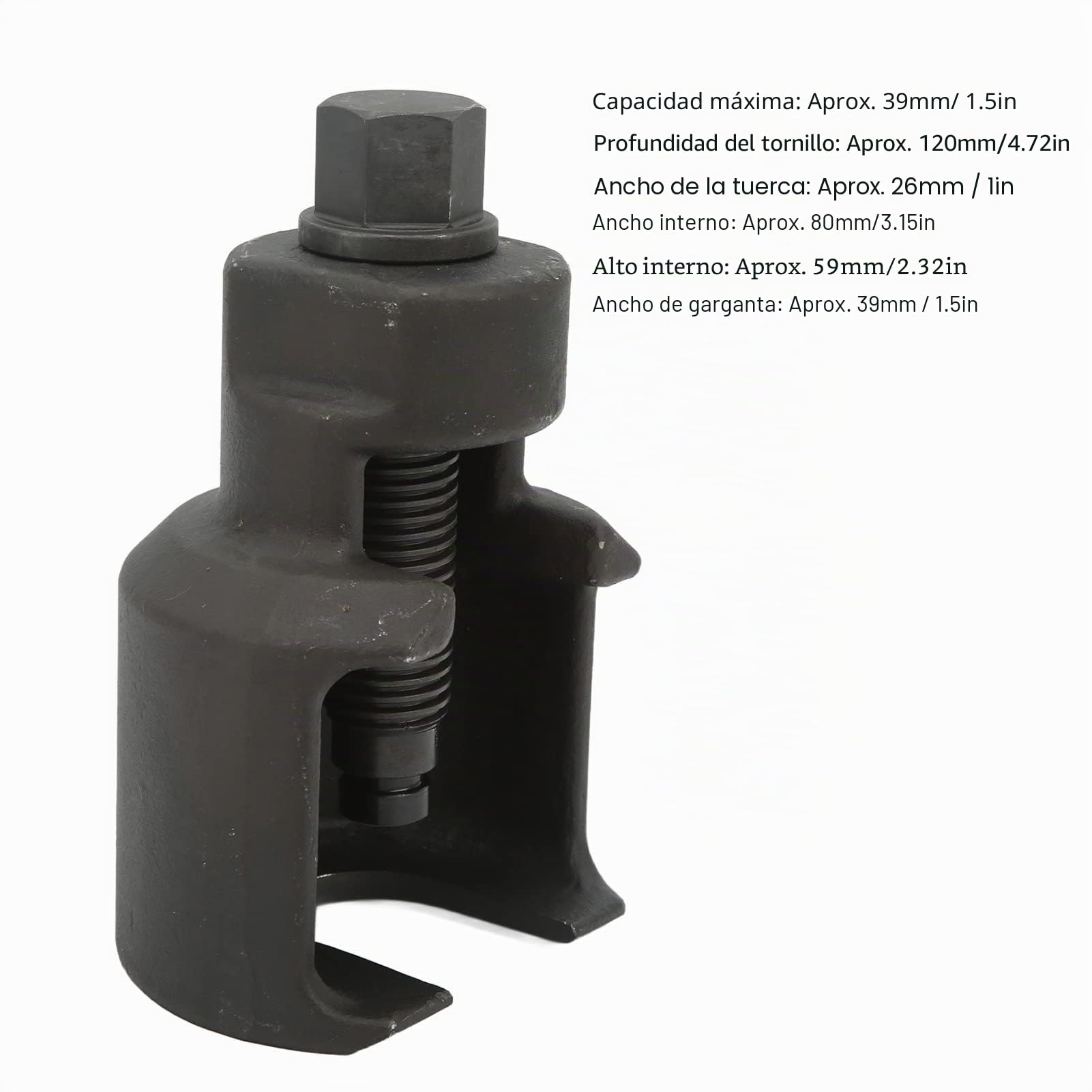 Herramienta de Extracción de Rótulas de Camión, Herramienta de Extracción de Rótulas de Camión, Herramienta de Extracción de Rótulas de Camión de 39 Mm de Capacidad, Extractor de