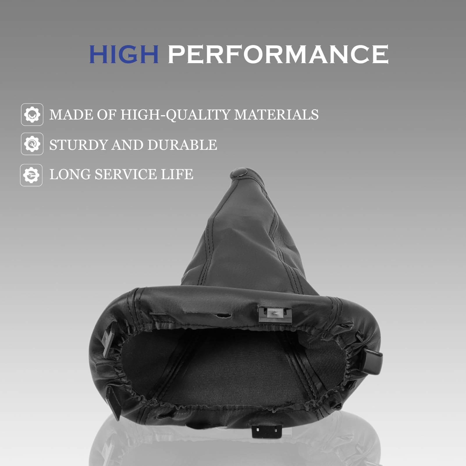 Schalthebel Für FIAT 600 & Seicento 1998-2010 - 5-Gang Schaltknauf Mit Gamasche