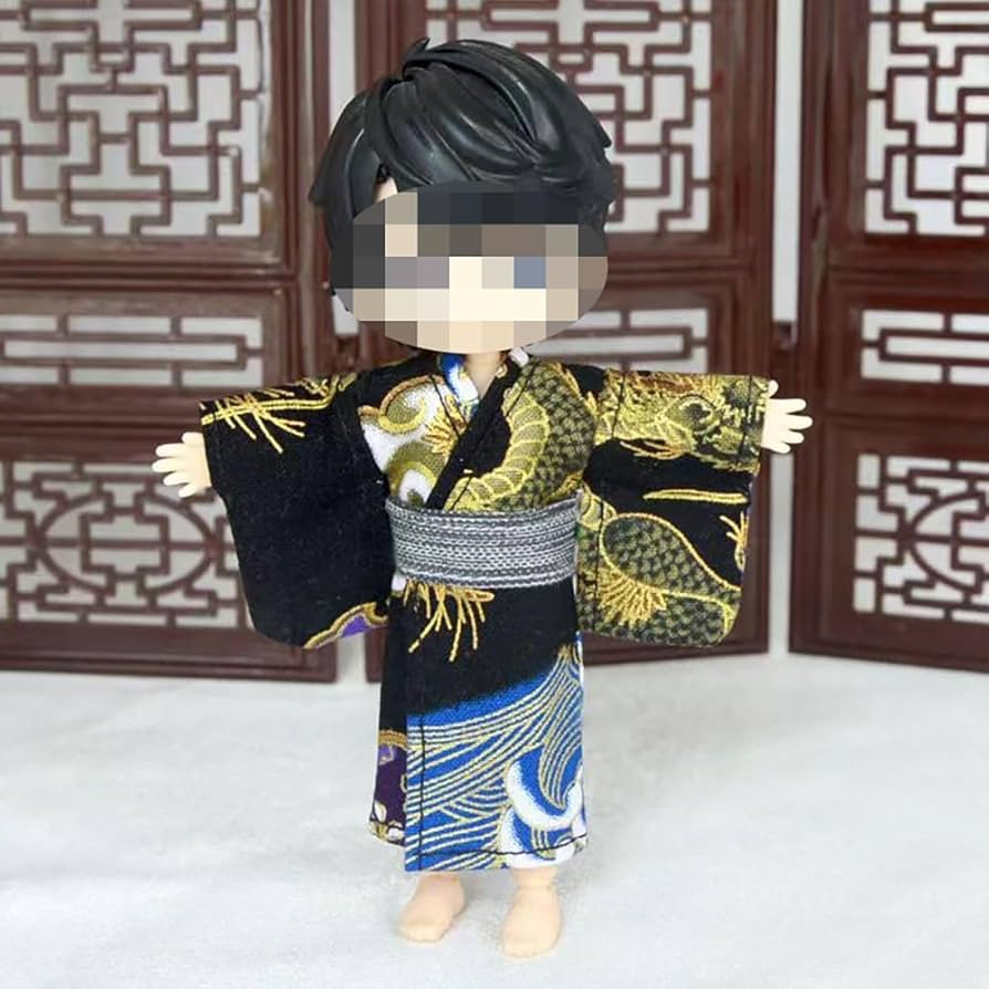 Amazon.co.jp: オビツ11衣装 着物 浴衣 オビツ11cmドール服 和服