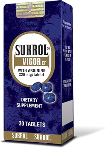 Sukrol Vigor Suplemento Dietético 30 Tabletas Multivitamínicas (Paquete de 1)
