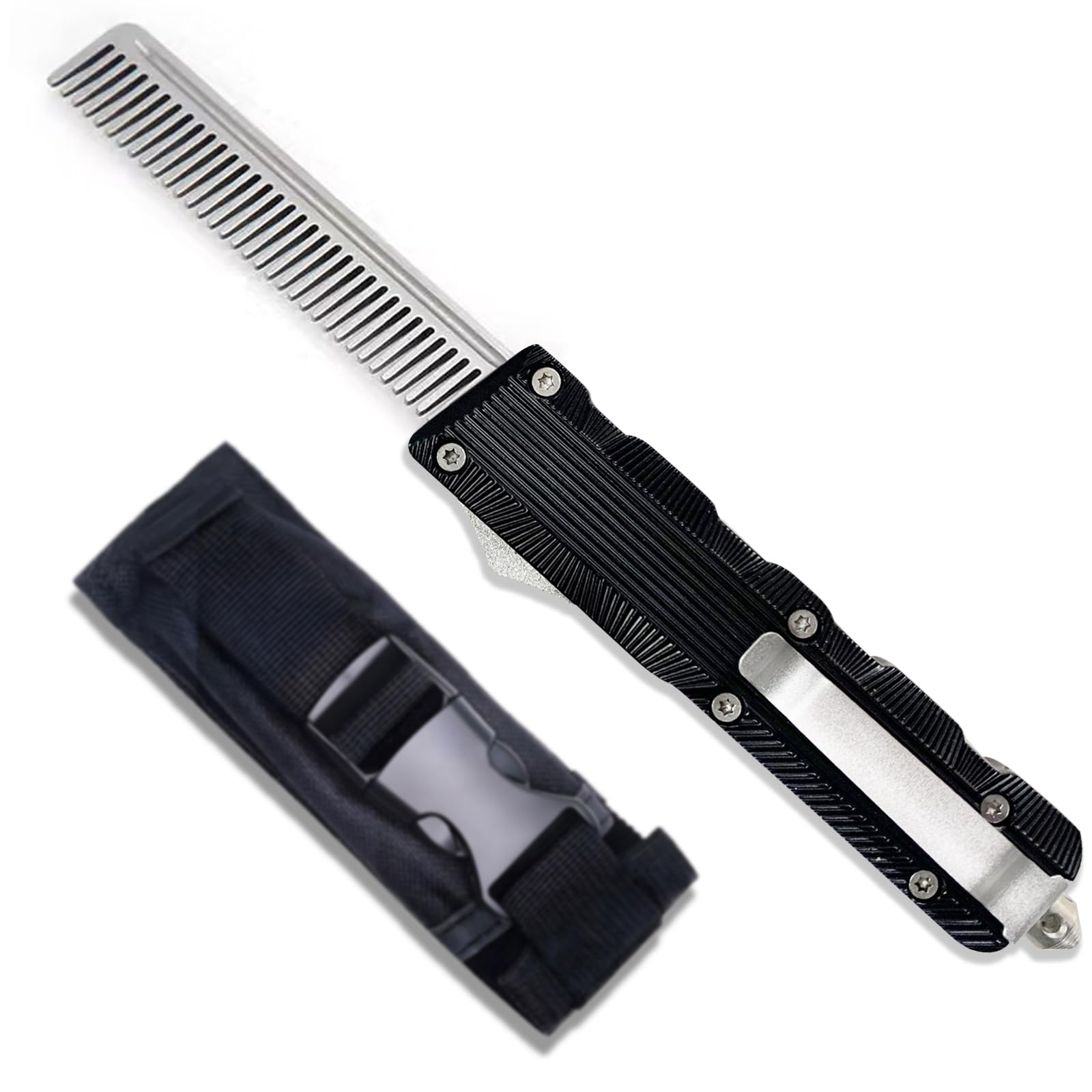 Multitool with Glass Breaker, Stainless Steel with Nylon Sheath