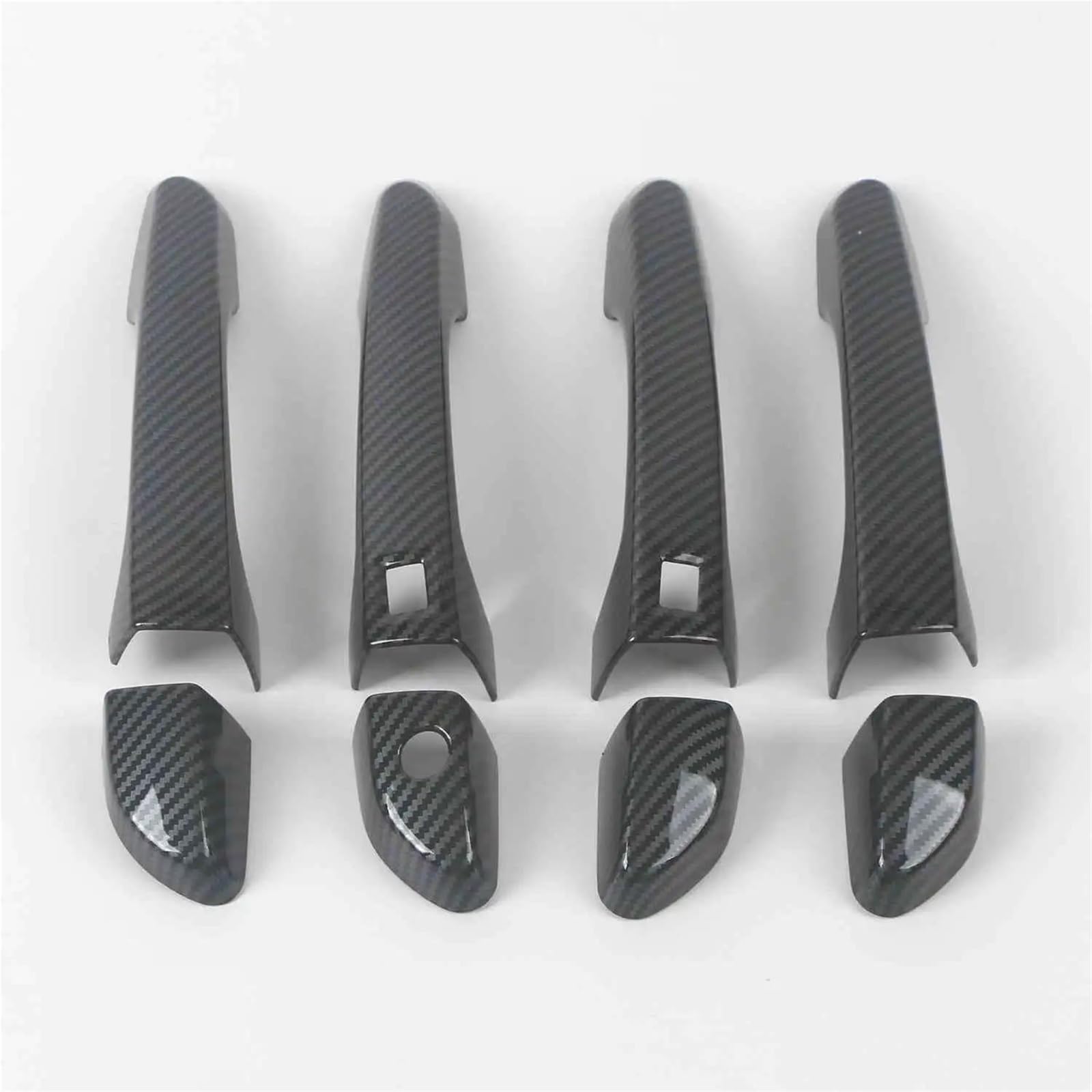 JTWMTY for Hyundai for Tucson LHD 2015-2020 Car Door Handle Covers Plate Exterior Decorative Sticker Accessories(Style 4)
