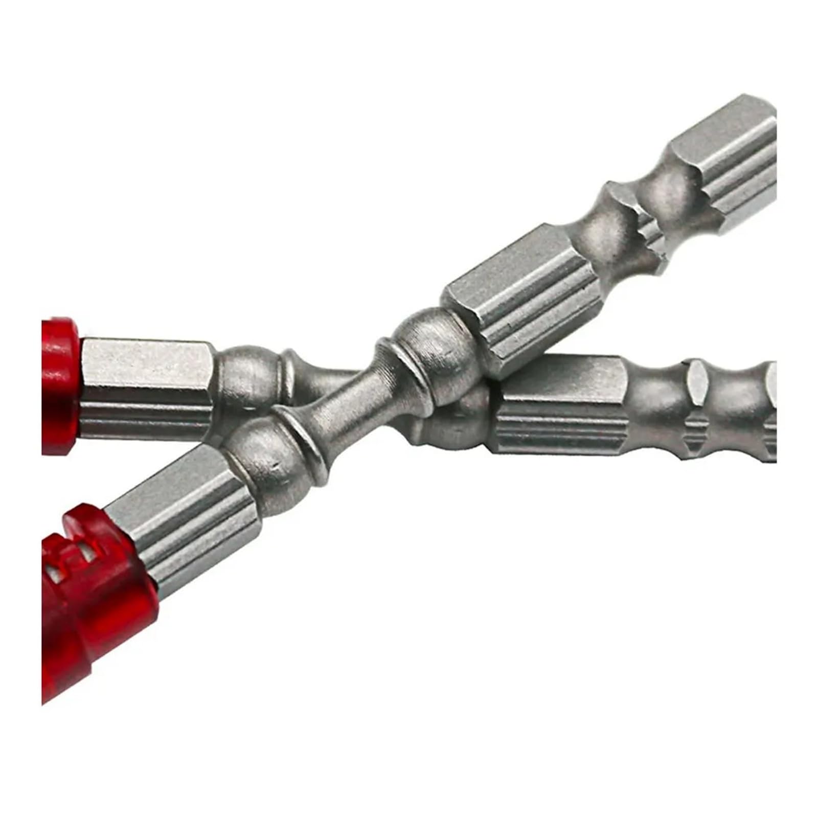 Magnetyczny śrubokręt Bit PH2 Cross-Head 5/10 szt. Uchwyt na śrubokręt Pierścień 1 szt. (10 szt. 50 mm)