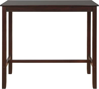 Linon Claridge Dark Espresso 42 inch Height Bar Table