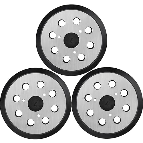 Miniatura 13 de Almohadilla lijadora para Dewalt, 5 pulgadas, 8 agujeros, gancho y bucle, repuesto de almohadilla de metal para DeWalt DWE6421 6421K DWE6423 6423K