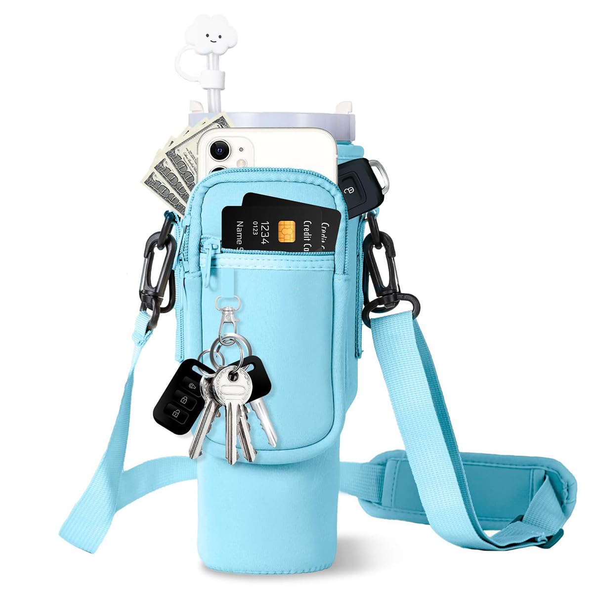 Amazon|水筒カバー 対応Stanleyスポーツボトル ショルダー ストラップ Amazon|水筒カバー 対応Stanleyスポーツボトル ショルダー ストラップ