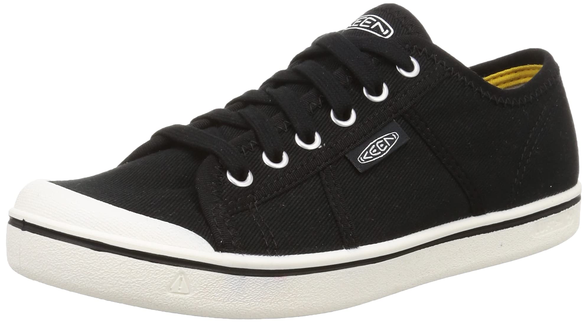 KEEN Men's Eldon Comfortable Sneaker 10.5 Black/Star White for sale