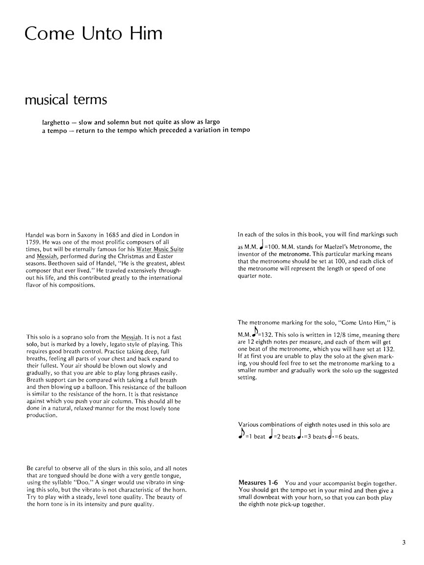 Master Solos Intermediate Level - French Horn: Book/Online Audio - Image 5