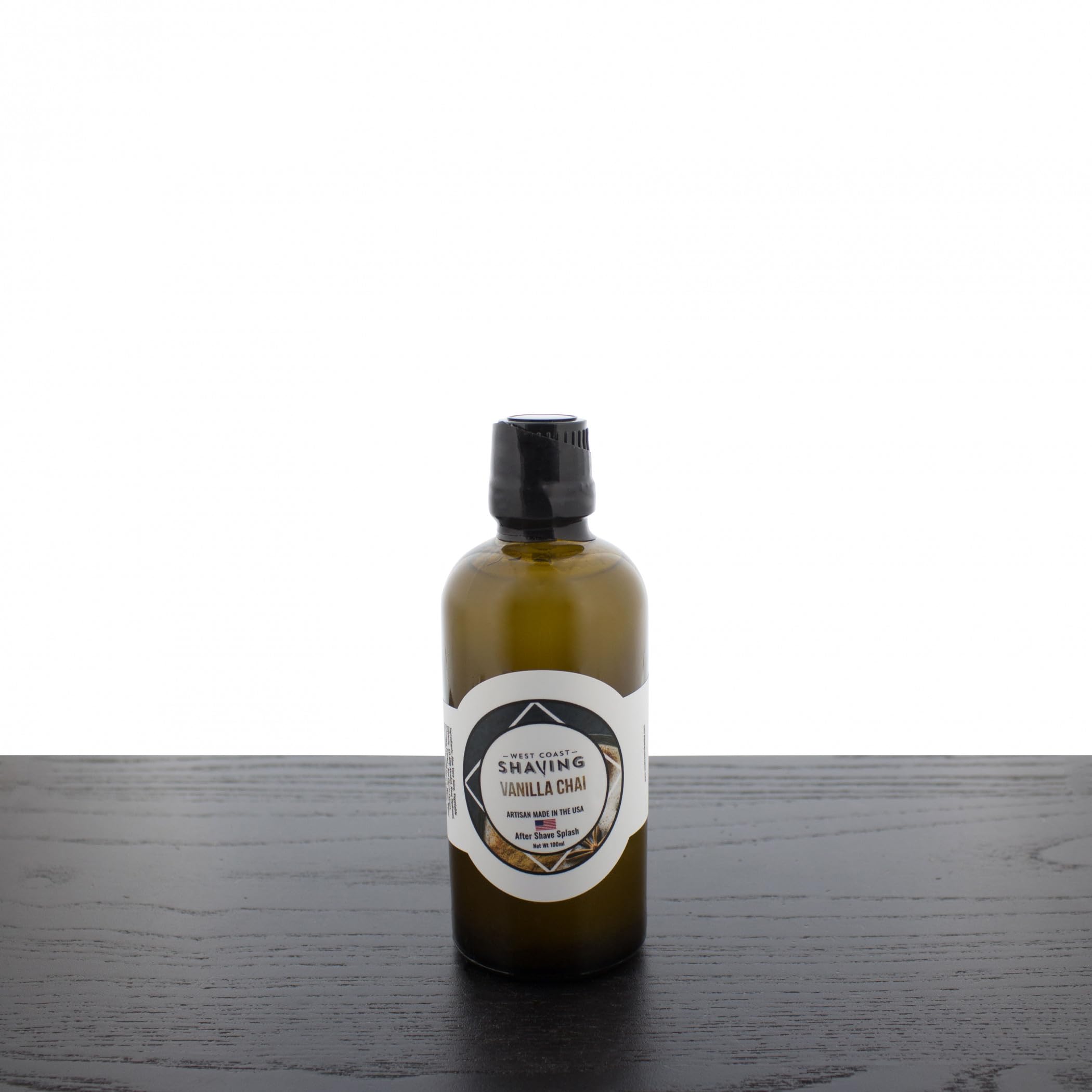 West Coast Shaving Vanilla Chai After Shave, Nourishing Rose Hydrosol and Oils, 100ml