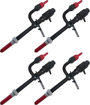 4pcs Fuel Injector 894F9K546ACC 894F9E527ACA Fikowjs Compatible with Frd Transit Vehicles 2,5 DI MK3 MK4/5