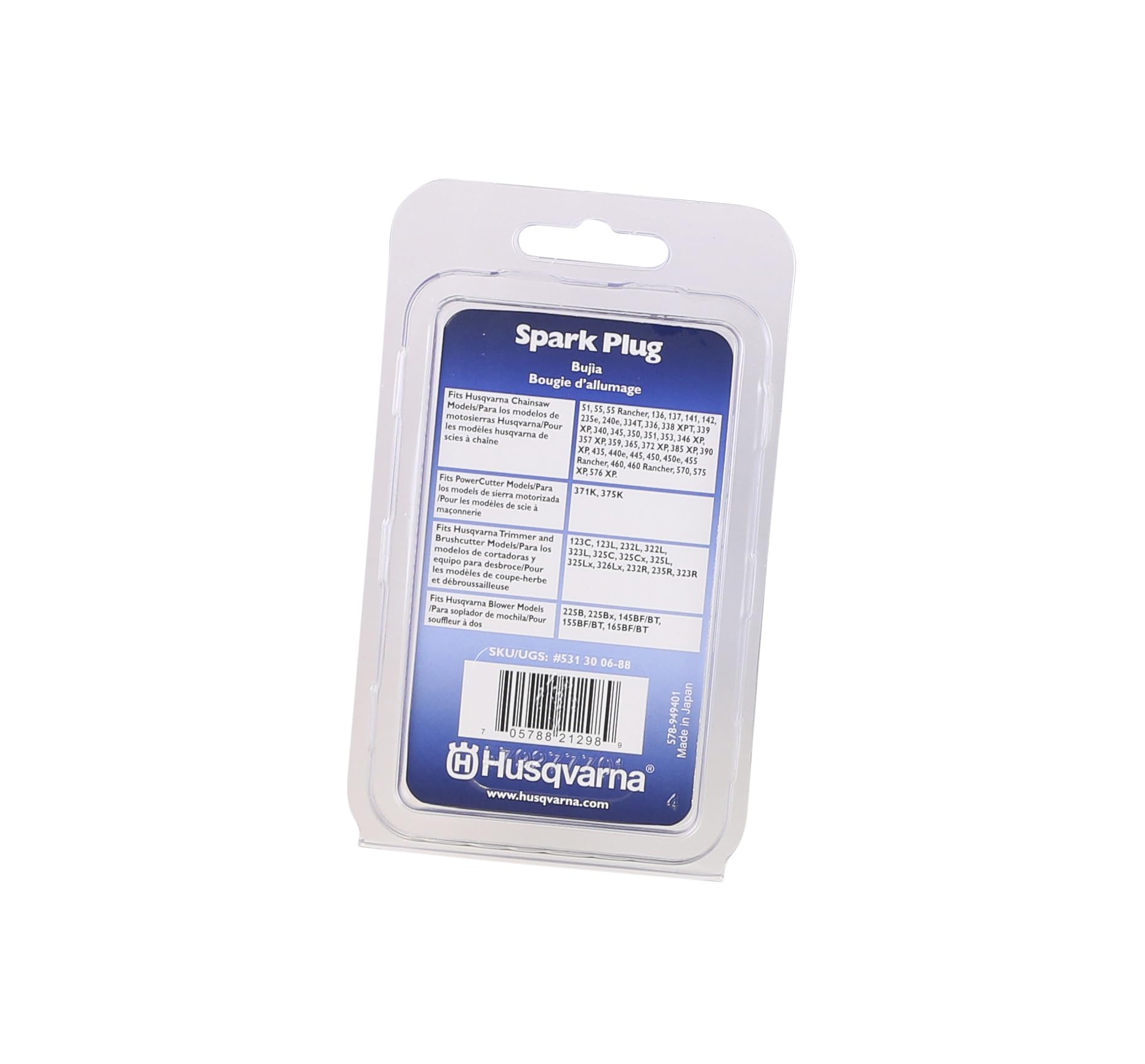 Husqvarna Bougie d'allumage 531300688