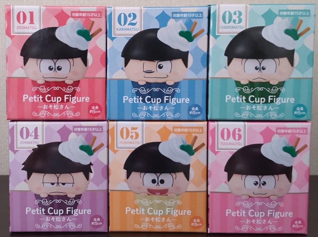Amazon.co.jp: 6体セットおそ松さんぷちフィギュアPetit Cup