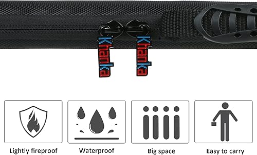 Miniatura 7 de Khanka - Funda de viaje rígida de repuesto para teclado inalámbrico multidispositivo Logitech K780