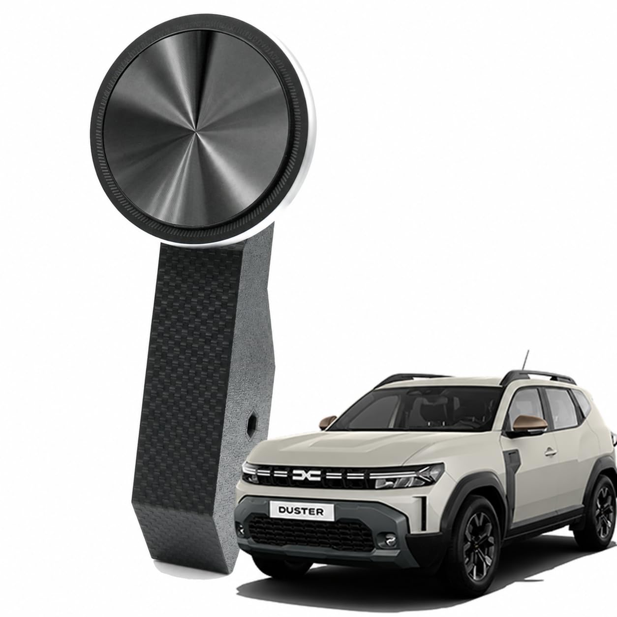 Supporto magnetico per cellulare con funzione di ricarica wireless per Dacia Jogger, Duster III, Bigster e Striker, adatto per YouClip, supporto magnetico per cellulare