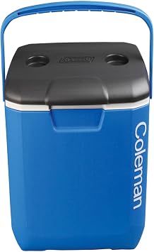 Coleman High Performance Insulated Cooler Portable Cooler Camping Freezer with Cup 28 LT, 30 QT