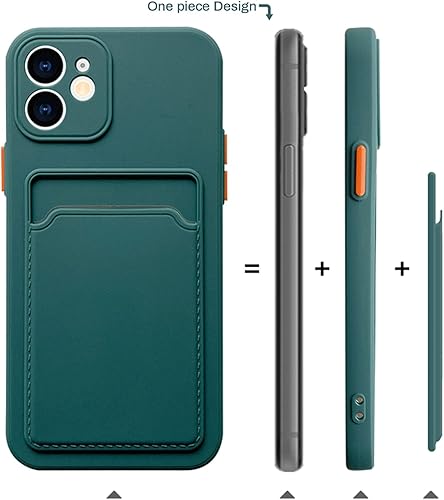 Miniatura 6 de Funda de silicona suave con tarjetero para Samsung Galaxy A82 A72 A52 A42 A32 5G 4G A71 A51 A52S, protección de lente anti-caída cubierta trasera