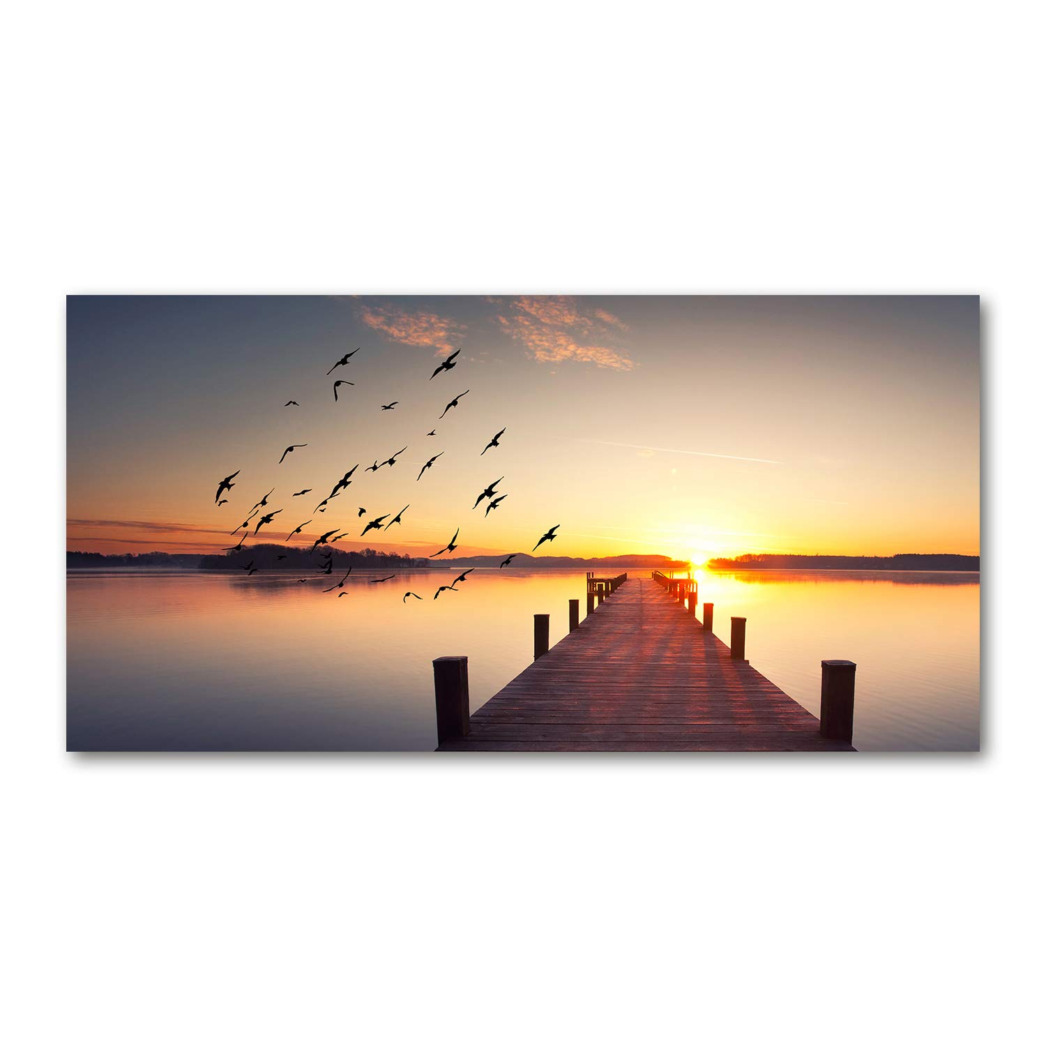 Déco Mural Acrylic Glass Picture Amarillo Tulup Tableau Tableau 140x70